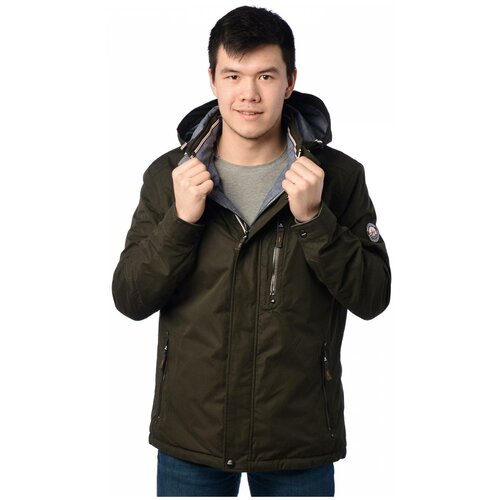 фото Куртка мужская indaco 17301 размер 48, хаки