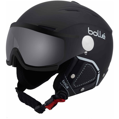 фото Шлем bolle backline visor premium soft black & white + 1 modulator silver visor