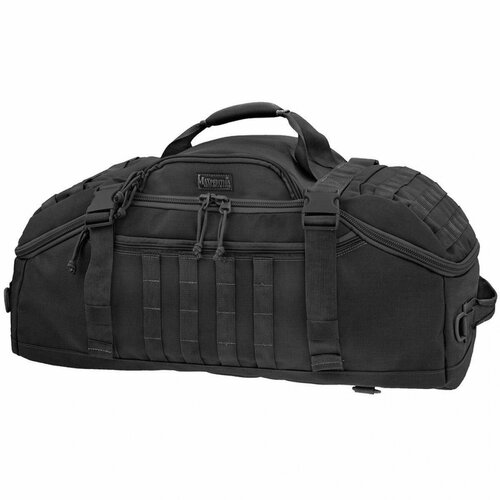 фото Тактическая мужская сумка для путешествий maxpedition doppelduffel adventure bag (57 л) (черный)