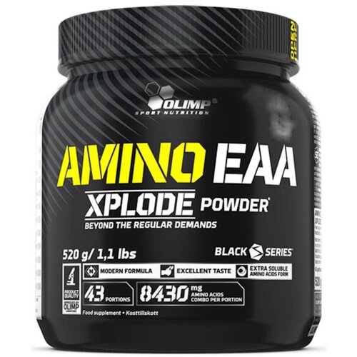 фото Аминокислоты olimp amino eaa xplode powder 520 г, ледяной персиковый чай