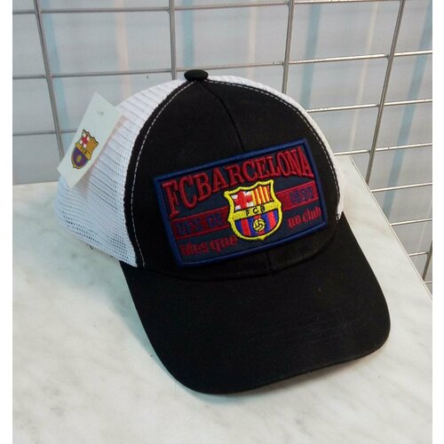 фото Барселона кепка футбольного клуба barcelona ( испания) бейсболка летняя в сеточку
