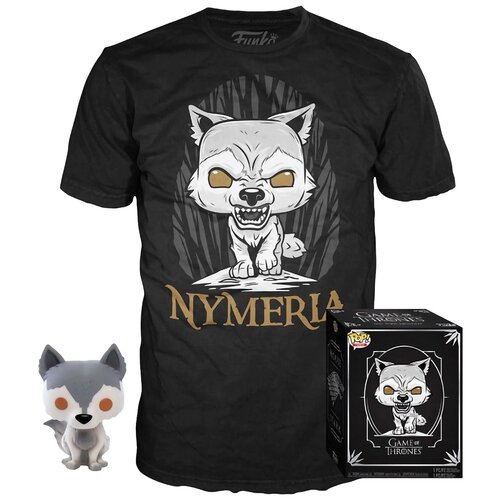 фото Набор фигурка+футболка funko pop and tee: got: nymeria (xl) 38642