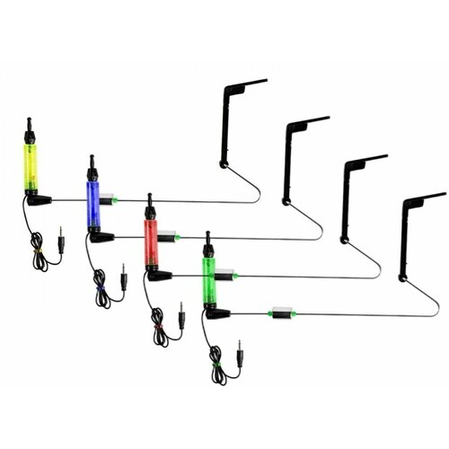фото Набор индикаторов поклевки свингер с подсветкой eastshark 4 штуки