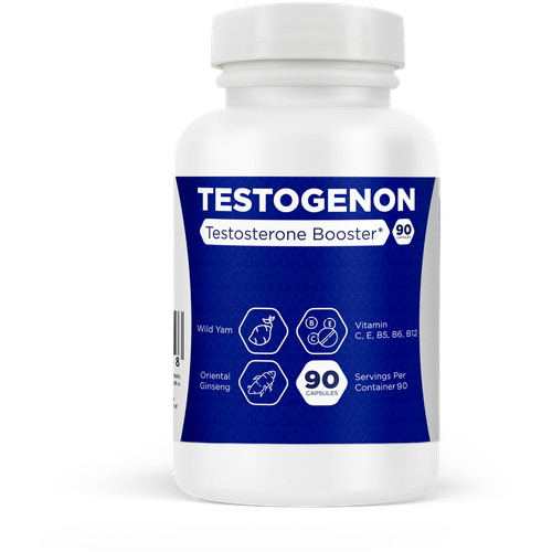 фото Тестогенон для мужчин, бустер тестостерона, капсулы массой 0,5г. №90 вис