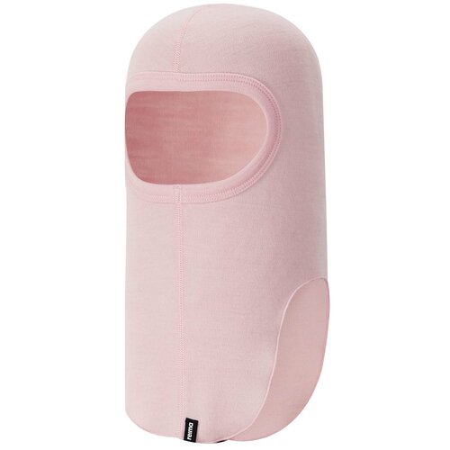 фото Балаклава шлем reima для девочек демисезонная, шерсть, размер 48, розовый