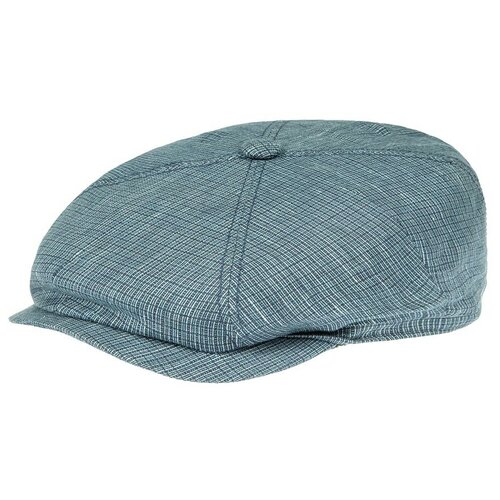 фото Кепка stetson арт. 6433201 4-panel cap linen (синий), размер 57