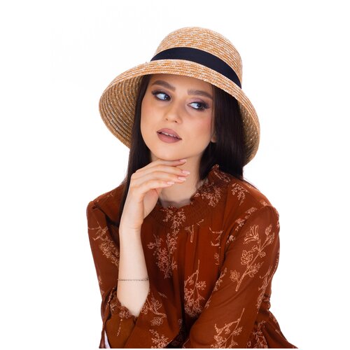 фото Шляпа соломенная женская одри русь модерн