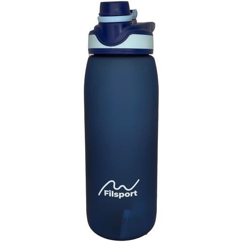 фото Спортивная бутылка для воды blizard tritan синяя,750мл. filsport