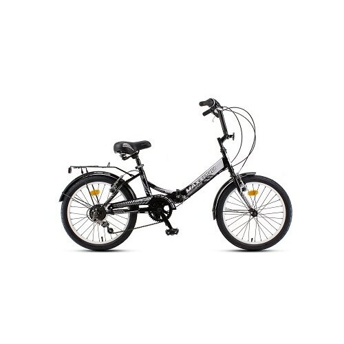 фото Велосипед 2-х колесный 20д. maxxpro "compact 20s" (черный/серый) 20s-5y