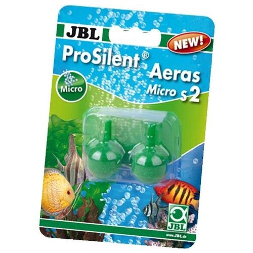 фото Jbl prosilent aeras micro s2 - набор из двух круглых распылителей для аквариумов (18 шт)