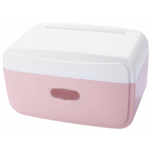 фото Держатель для туалетной бумаги, цвет розовый, 24,5х13х15 см bloominghome accents.