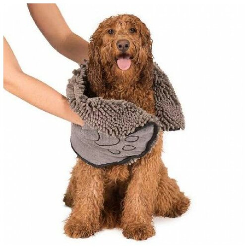 фото Доггон смарт полотенце для собак shammy, 33*79 см, серое (106369) triol