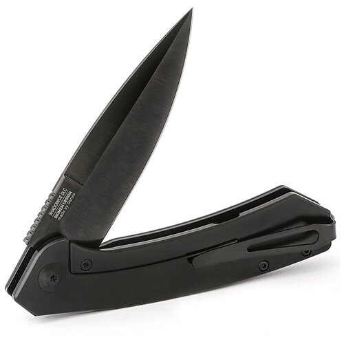 фото Нож adimanti shadow by ganzo (skimen design) черный клинок , skimen-sh