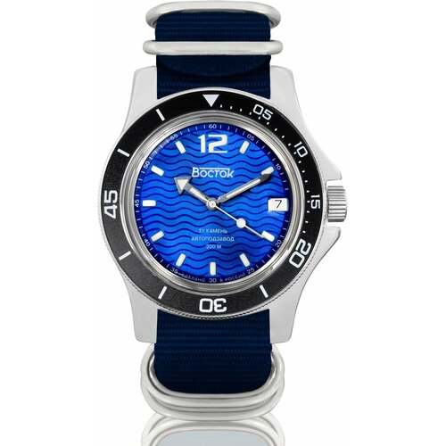 фото Наручные часы восток мужские наручные часы восток амфибия 13024а, синий