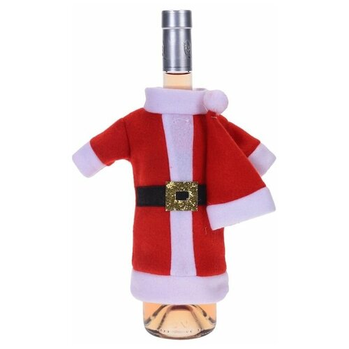 фото Чехол для бутылки костюм санты, 20 см, koopman international aaf511170
