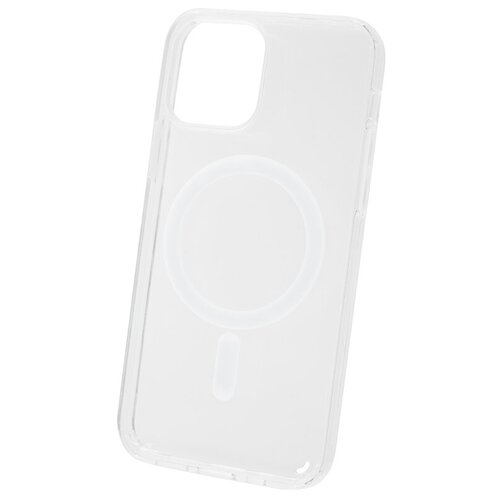 фото Панель-накладка smarterra magnit with magsafe clear для iphone 12/12 pro