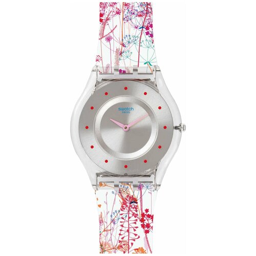 фото Наручные часы swatch sfe102, белый, серебряный