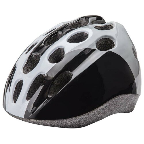 фото Шлем защитный hb5-3_d (out mold) черно-бело-серый/600114 novasport