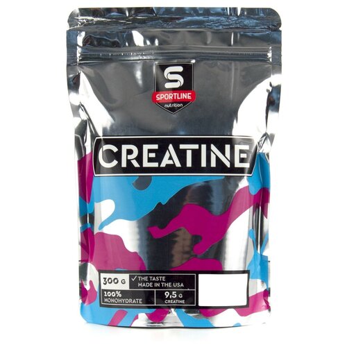 фото Креатин моногидрат sportline nutrition creatine monohydrate 300g