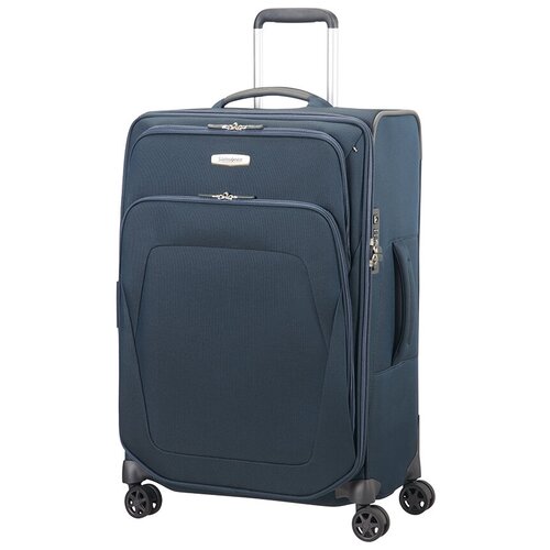 фото Чемодан samsonite spark sng spinner m 92 л, синий/blue