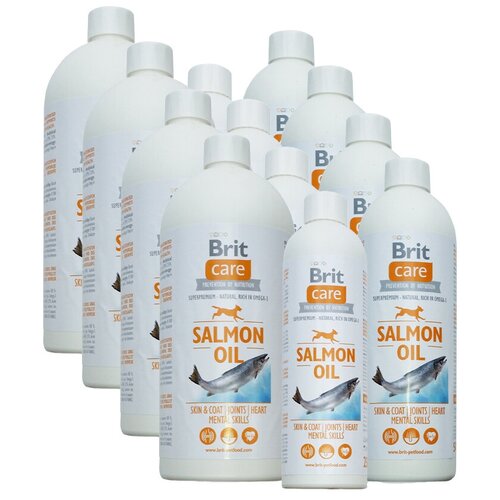 фото Brit 500 мл care salmon oil лососёвое масло х 4 шт.