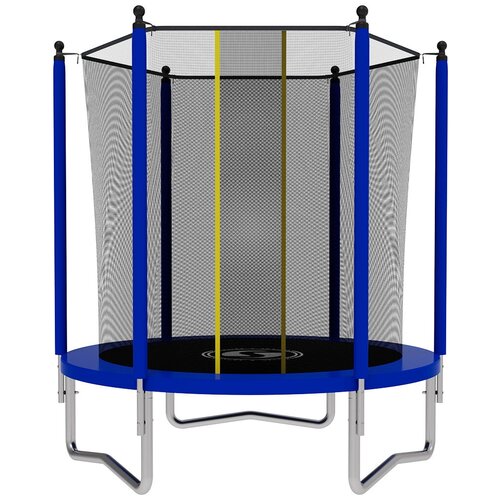 фото Каркасный батут swollen lite 6 ft 183х183х224 см blue
