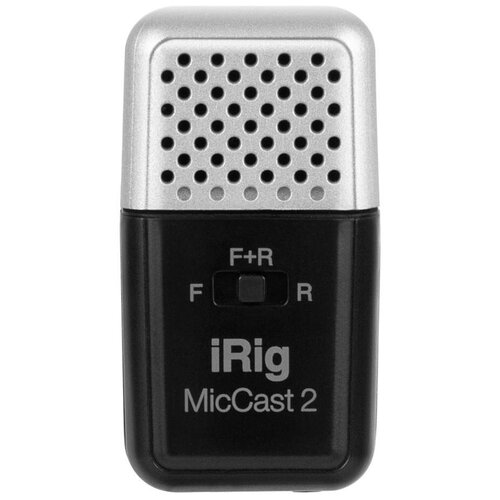 Микрофон IK Multimedia iRig Mic Cast 2, серебристый/черный