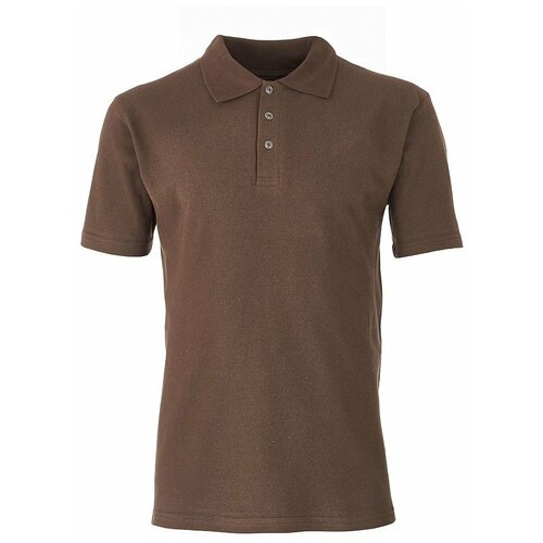 фото Рубашка поло коричневая. размер:xl sardoba tekstil