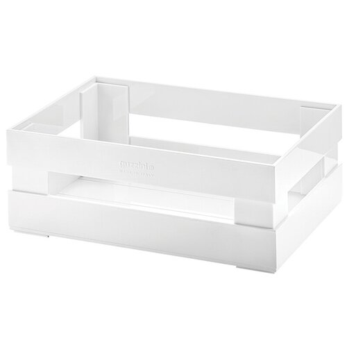 фото Ящик для хранения guzzini tidy & store s 22,4х5,4х8,7 см белый