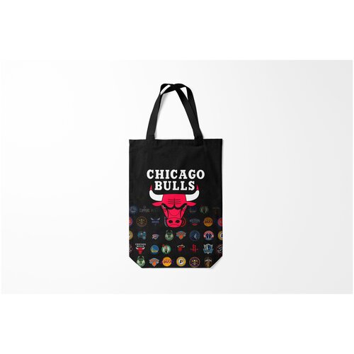 фото Сумка-шоппер / 31х42 см / баскетбол / nba chicago bulls 1 burnettie