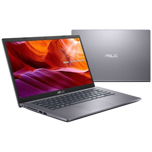 фото Ноутбук asus x409fa- ek588t intel i3-10110u, 8g, 256g ssd, nodvd, 14" fhd, intel uhd 620, win10 серый, 90nb0ms2- m08820