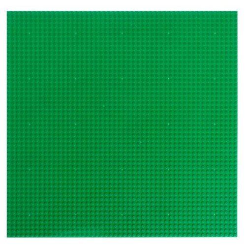фото Пластина основание для конструктора "игровое поле", 40x40x0.5 см, цвет зелёный yandex market