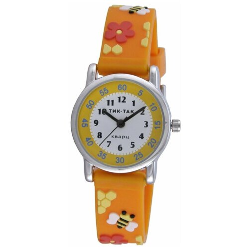 фото Наручные стрелочные часы (тик- так н101-2 оранжевые пчёлы) тик-так