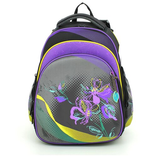 фото Школьный рюкзак hummingbird teens "violet flowers" т48