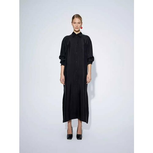 фото Платье patratskaya, размер oversize, черный