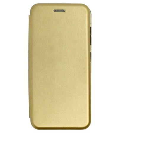 фото Чехол-книжка justc с подставкой и отделением для карт для samsung galaxy a41, золотой