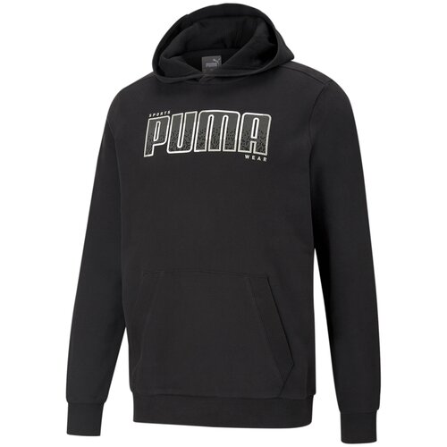 фото Толстовка puma athletics hoodie tr черный m 58576001