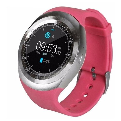 фото Смарт часы smart watch y1 розовые aspect