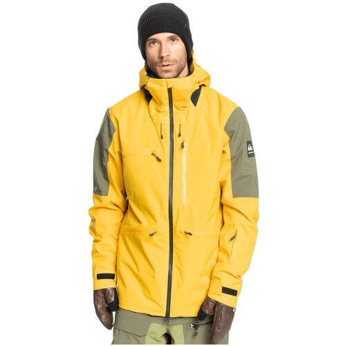 фото Куртка сноубордическая quiksilver travis rice stretch snow jacket golden rod (us: s)