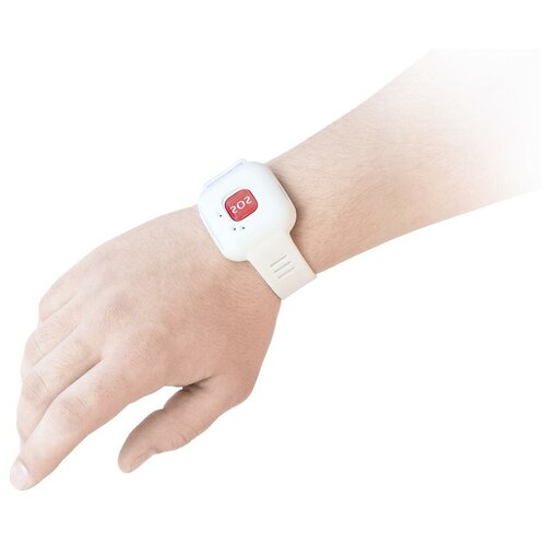 фото Trakfon tp-28 (красный) - gps/sms трекер с тревожной кнопкой на руку , трекер для ребенка рейтинг, трекер на телефон ребенка подарочная упаковка