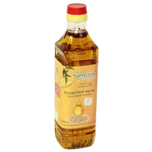 фото Sangam herbals масло кунжутное extra virgin, 0.5 л