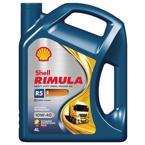 фото Полусинтетическое моторное масло shell rimula r5 e 10w-40, 4 л