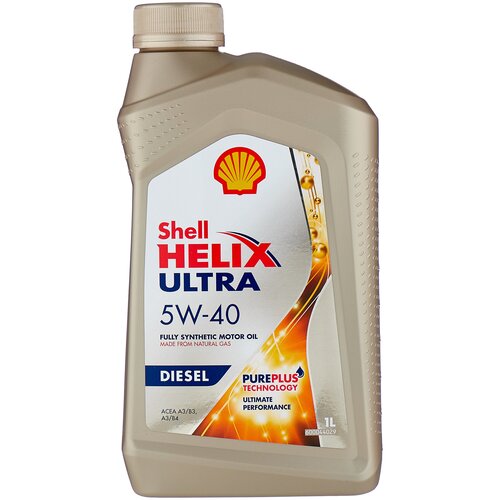 фото Shell helix ultra diesel 5w-40 моторное масло 1л