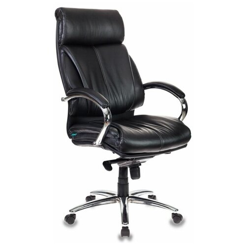 фото Компьютерное кресло бюрократ t-9904sl для руководителя, обивка: искусственная кожа, цвет: черный