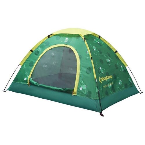 фото 3034 dome junior палатка (2, зелёный) kingcamp