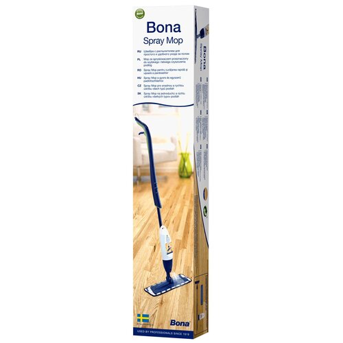 фото Швабра bona spray mop oil для полов, покрытых маслом (картридж, пад в комплекте)