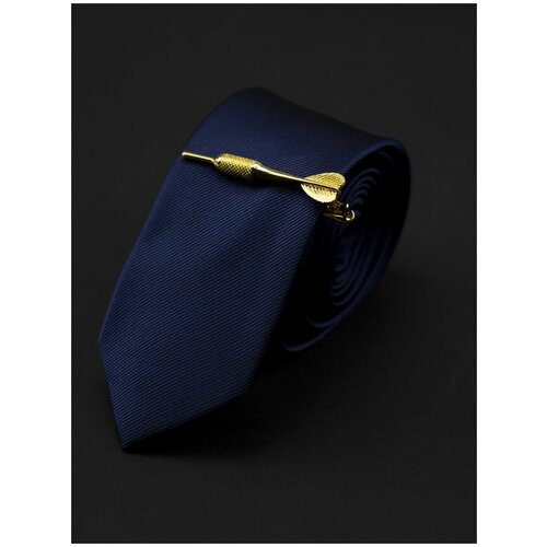 фото Зажим для галстука дротик золотой 2beman