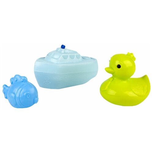 фото Набор для ванной росигрушка морская команда (9259) голубой/зеленый