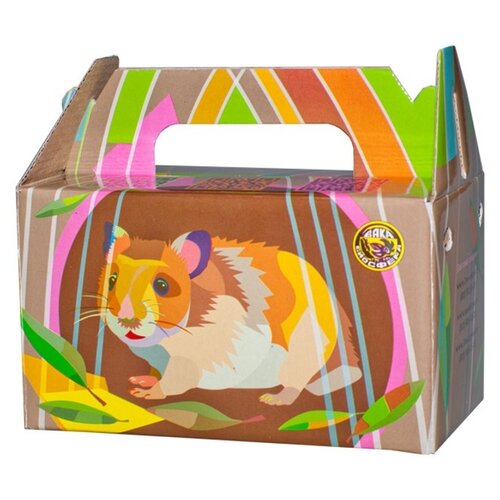 фото Переноска картонная вака для кроликов и морских свинок (10 шт)