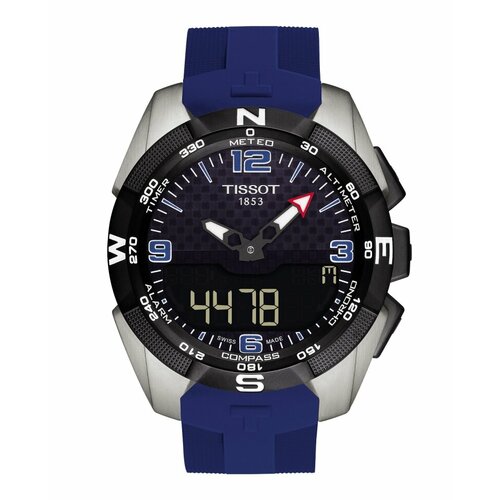 фото Наручные часы tissot t091.420.47.057.02, синий, черный